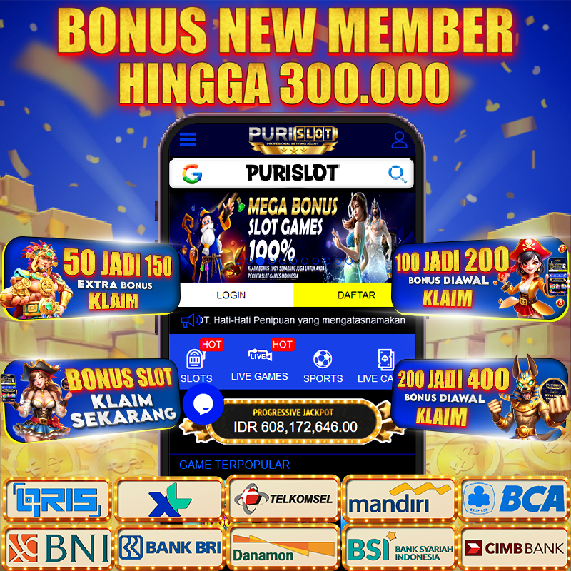 PURISLOT ⭐️ Game Online Cuan Bonus Diawal